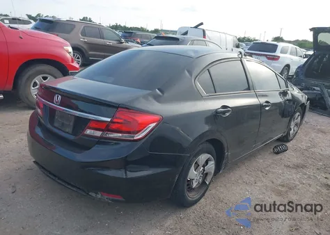2015 Honda Civic Lx из США, поврежденный, VIN 19XFB2F52FE060140